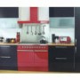 Britannia HOOD-K7088A90-R HOOD-K7088A-90-R Arioso 90cm Chimney Cooker Hood With ASC Gloss Red