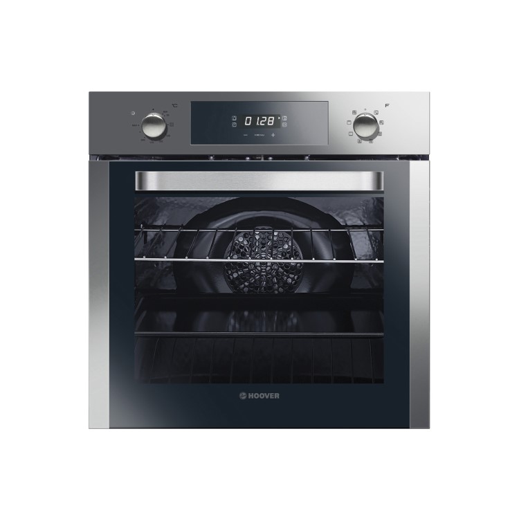Hoover HOSM658IN/E 7 Function 65L Electric Single Oven With Touch Control Programmer - Stainless Steel