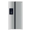 HOSS3T918EIXK Hoover 556 Litre Side-by-Side American Fridge Freezer - Inox