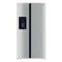 Hoover 556 Litre Side-by-Side American Fridge Freezer - Inox