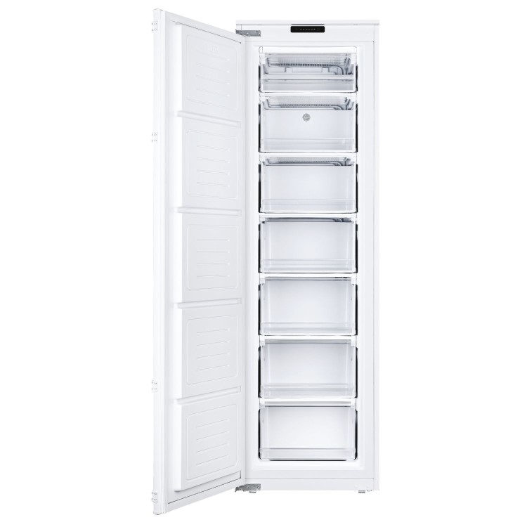 Hoover 204 Litre Integrated Tall Static Freezer - White