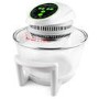 GRADE A1 - electriQ 17 Litre Hinged Digital Premium Halogen Oven + Full Accessories pack - Easy Cooking Presets