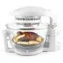 GRADE A1 - electriQ 17 Litre Hinged Digital Premium Halogen Oven + Full Accessories pack - Easy Cooking Presets
