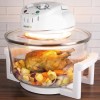 GRADE A1 - electriQ 17 Litre Premium Halogen Oven with Full Accessories Pack and Free Scales
