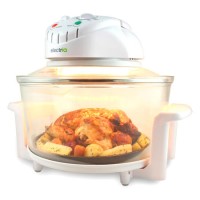 GRADE A1 - ElectriQ 17 Litre Premium Halogen Oven and full Accessories pack