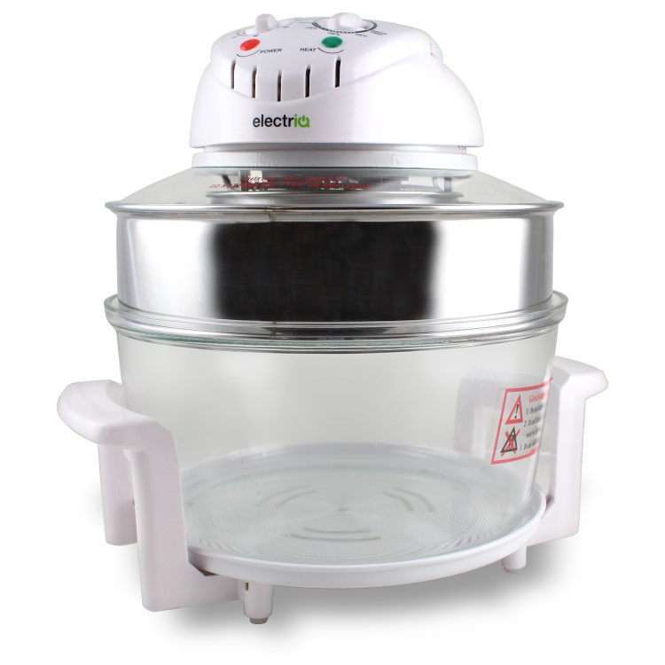 GRADE A1 - ElectriQ 17 Litre Premium Halogen Oven and full Accessories pack