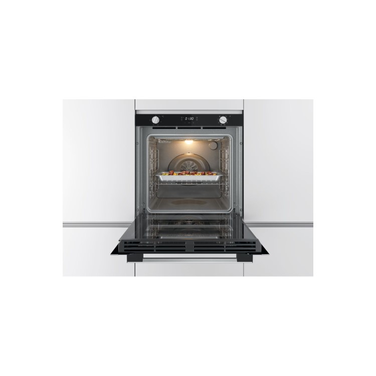 Hoover Electric Single Oven with Catalytic Cleaning - Black