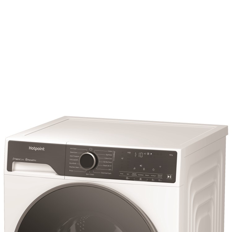 Refurbished Hotpoint FabricCare 10kg 1400rpm Washing Machine - White