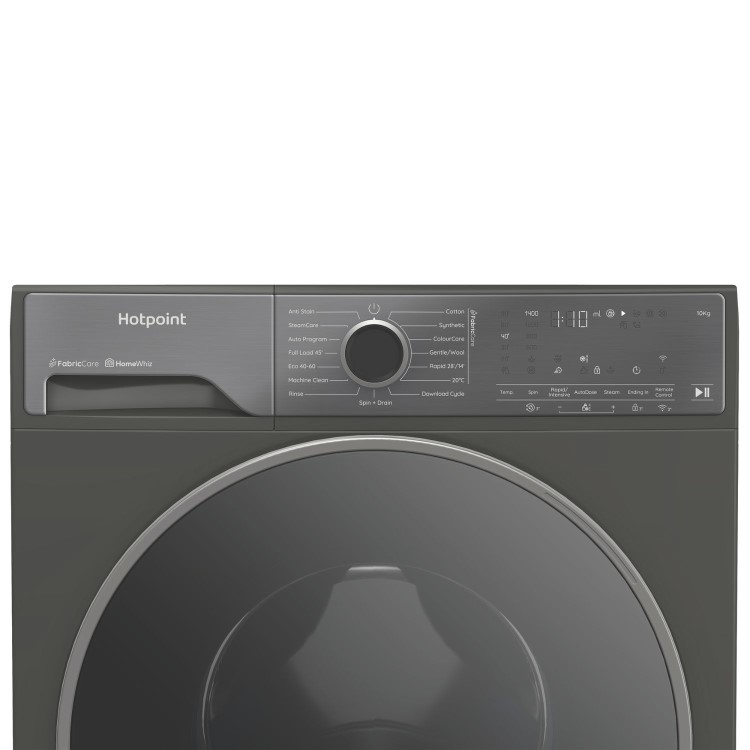 Hotpoint FabricCare 10kg 1400rpm Washing Machine - Graphite