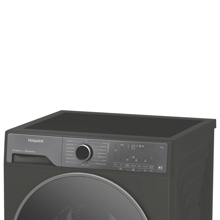Hotpoint FabricCare 10kg 1400rpm Washing Machine - Graphite