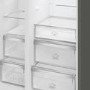 Hotpoint 588 Litre Side-By-Side American Fridge Freezer - Stainless Steel