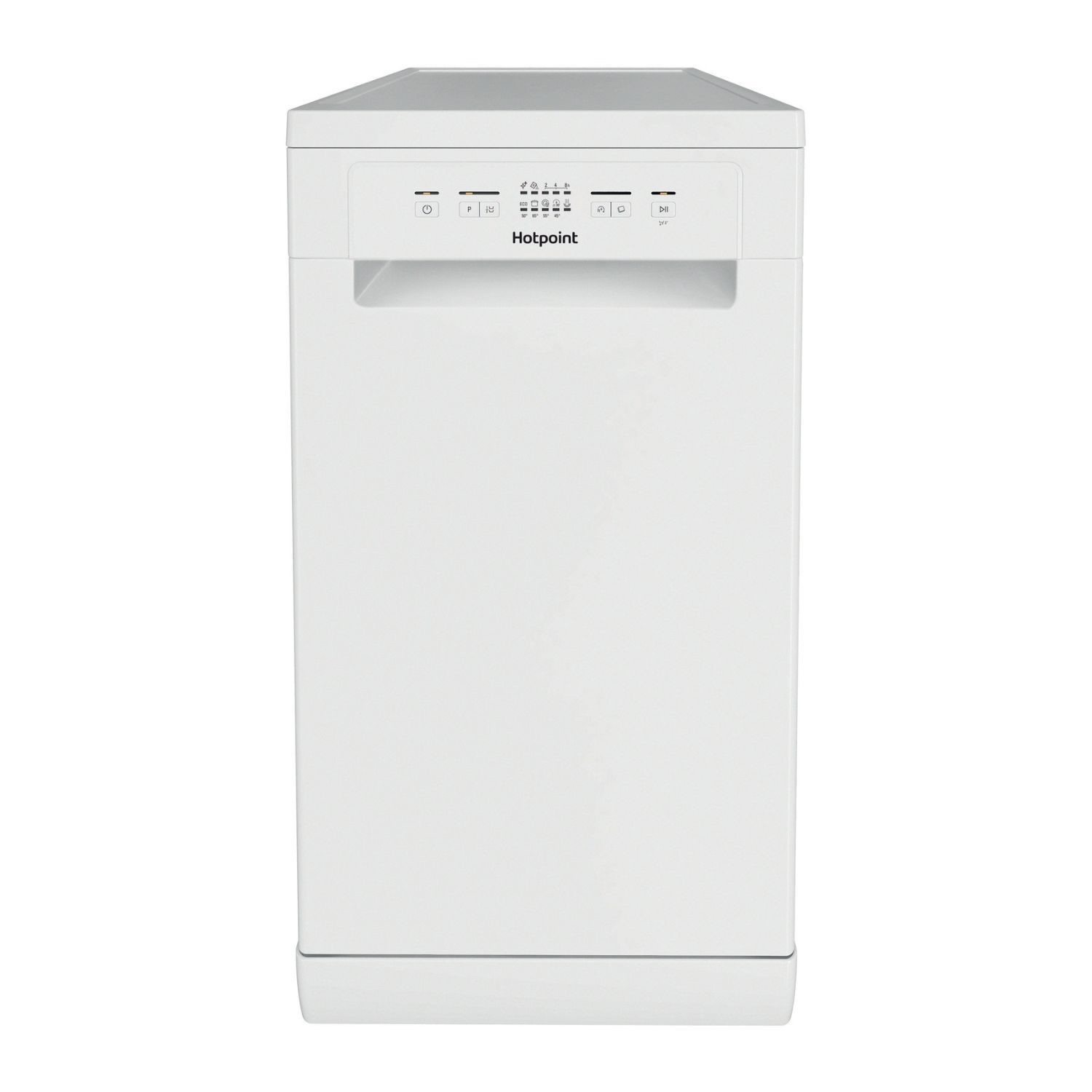 Hotpoint - HP2FD10CS90WUK - Slimline Dishwasher - White - Image 4