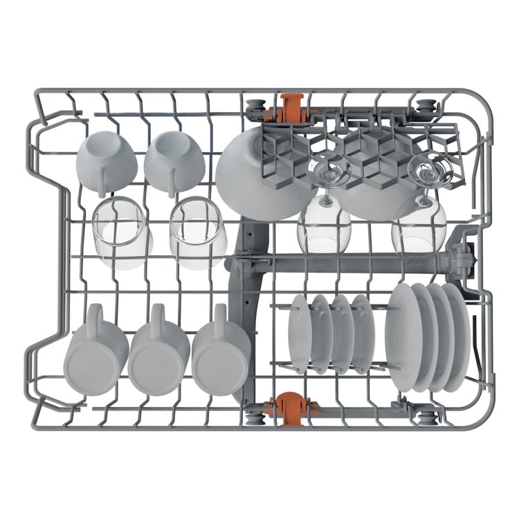 Hotpoint Slimline Freestanding Dishwasher - White with Rapid Wash
