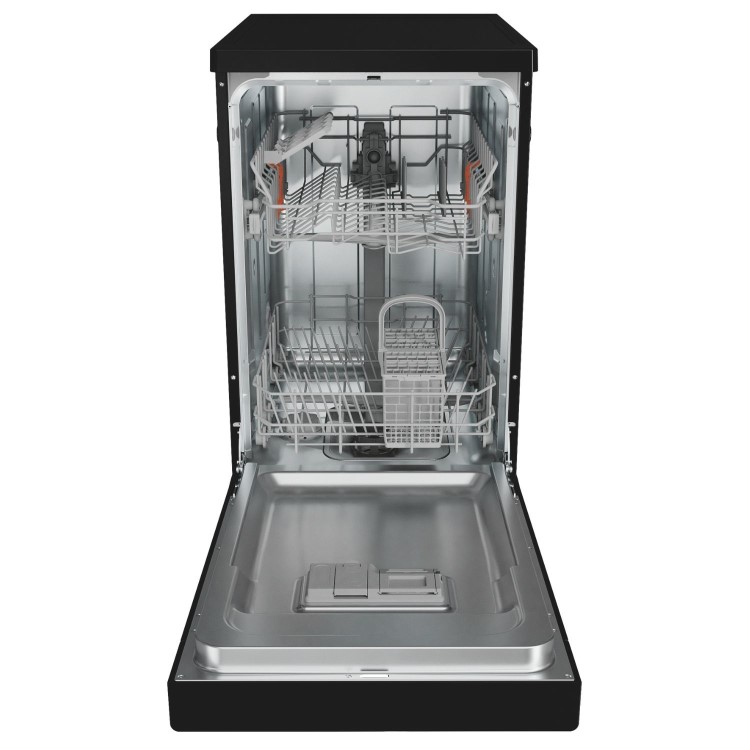 Refurbished Hotpoint HP2FE10CS90BUK 10 Place Slimline Freestanding Dishwasher