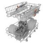 Refurbished Hotpoint Freestanding Slimline Dishwasher - Silver Quick wash Adjustable baskets