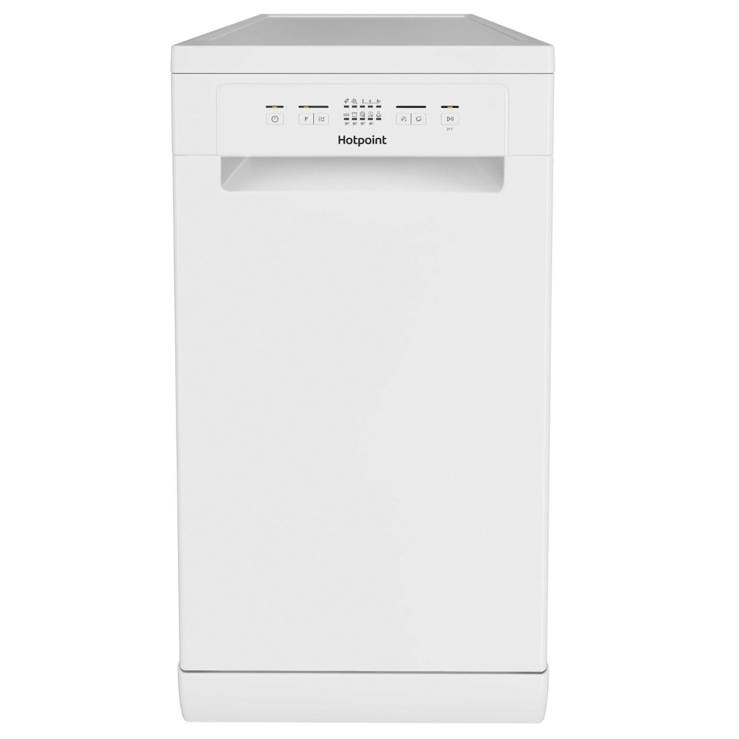 Hotpoint HP2FE10CS90WUK Freestanding Slimline Dishwasher - White - Image 9