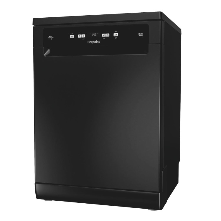 Hotpoint Freestanding Full Size Dishwasher - ActiveDry Black