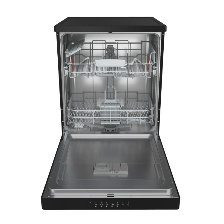 Hotpoint Freestanding Full Size Dishwasher - ActiveDry Black