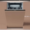 HP2ID10CS80UK Hotpoint Slimline Integrated Dishwasher - ActiveDry Black Control Panel
