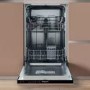 Hotpoint Slimline Integrated Dishwasher - ActiveDry Black Control Panel