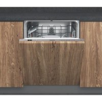 Hotpoint ActiveDry Integrated Dishwasher - Black Control Panel