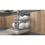 Hotpoint ActiveDry Integrated Dishwasher - Black Control Panel