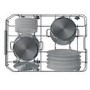 Hotpoint ActiveDry Integrated Slimline Dishwasher - Black control panel
