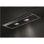 Fisher & Paykel 50004 - 83cm Wide High Performance Canopy Cooker Hood - Black Glass And Stainless Steel