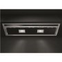 Fisher & Paykel 50004 - 83cm Wide High Performance Canopy Cooker Hood - Black Glass And Stainless Steel