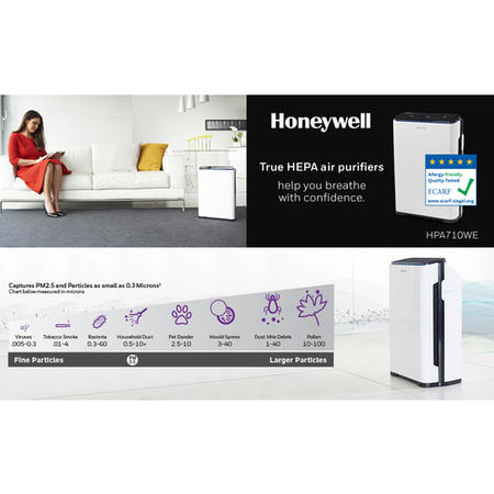 Honeywell Premium True HEPA Air Purifier with Air Quality Sensor