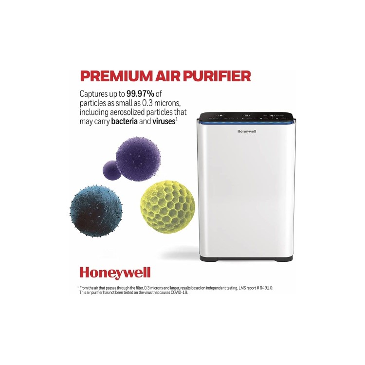 Honeywell Premium True HEPA Air Purifier with Air Quality Sensor