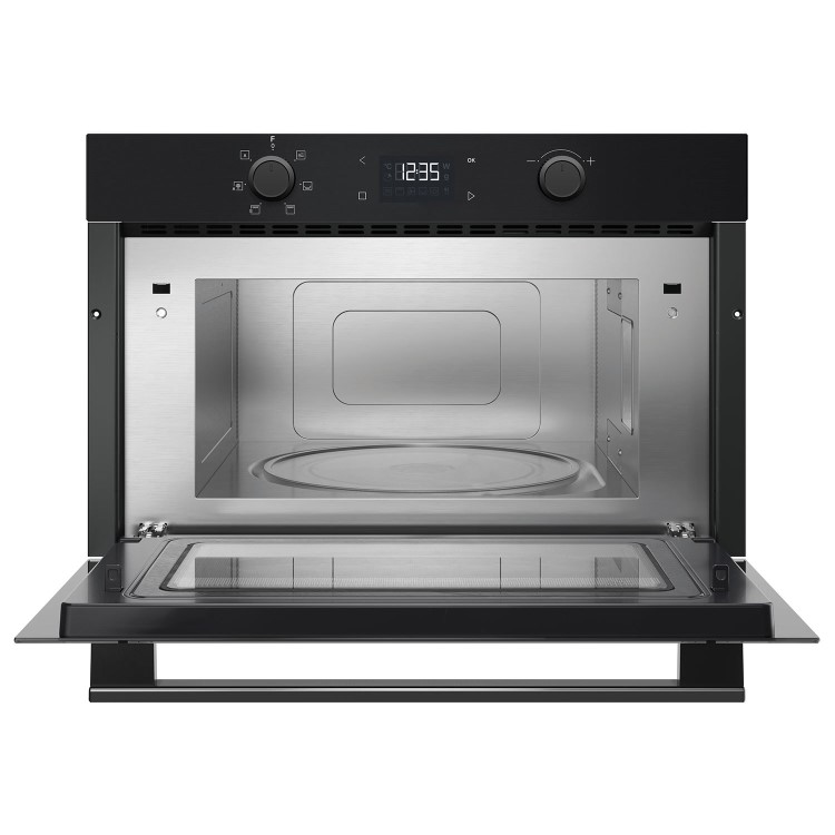 Hotpoint Class 2 Built-In Microwave & Grill - Black