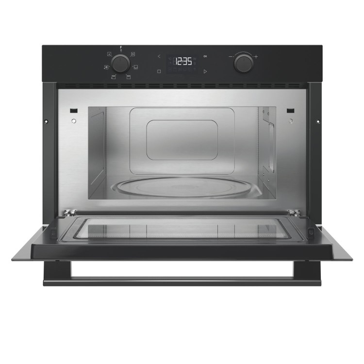 Hotpoint Class 2 Built-In Microwave & Grill - Black
