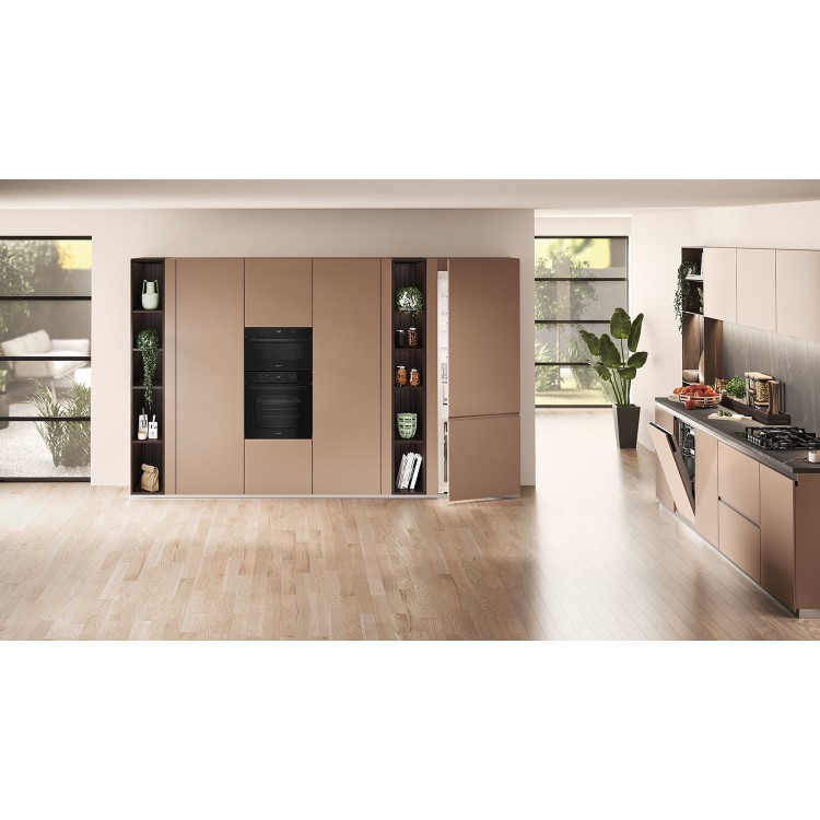Hotpoint Class 2 Built-In Microwave & Grill - Black