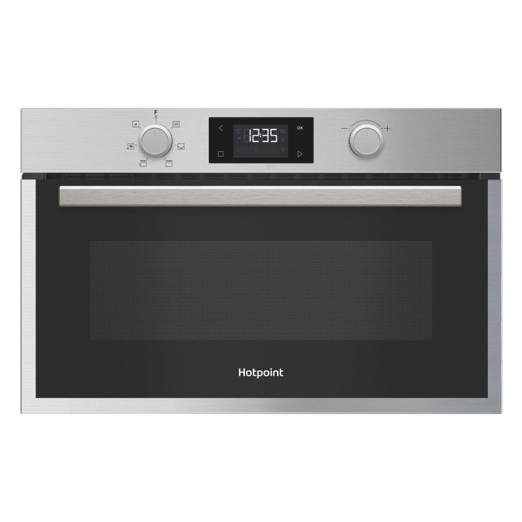 Hotpoint Built-In Microwave and Grill - Stainless Steel