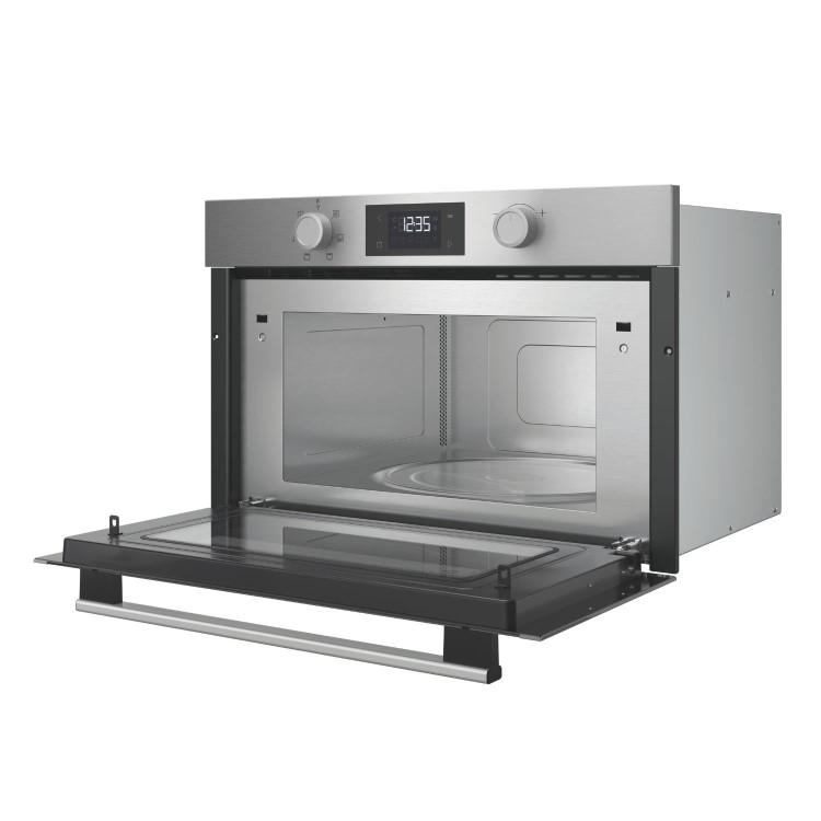 Hotpoint Built-In Microwave and Grill - Stainless Steel