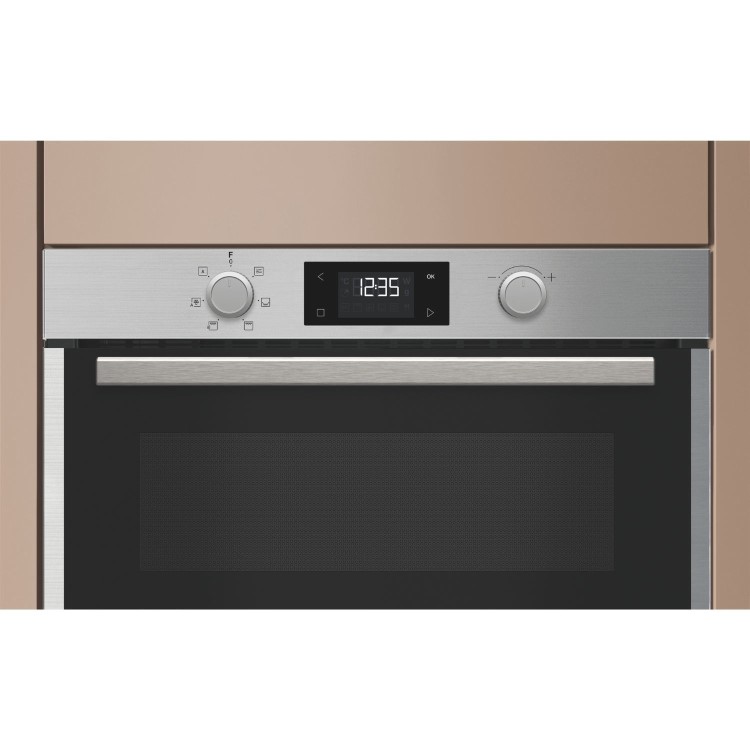 Hotpoint Built-In Microwave and Grill - Stainless Steel