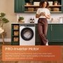 GRADE A1 - Hotpoint FabricCare 9kg Wash 6kg Dry 1400rpm Washer Dryer - Black