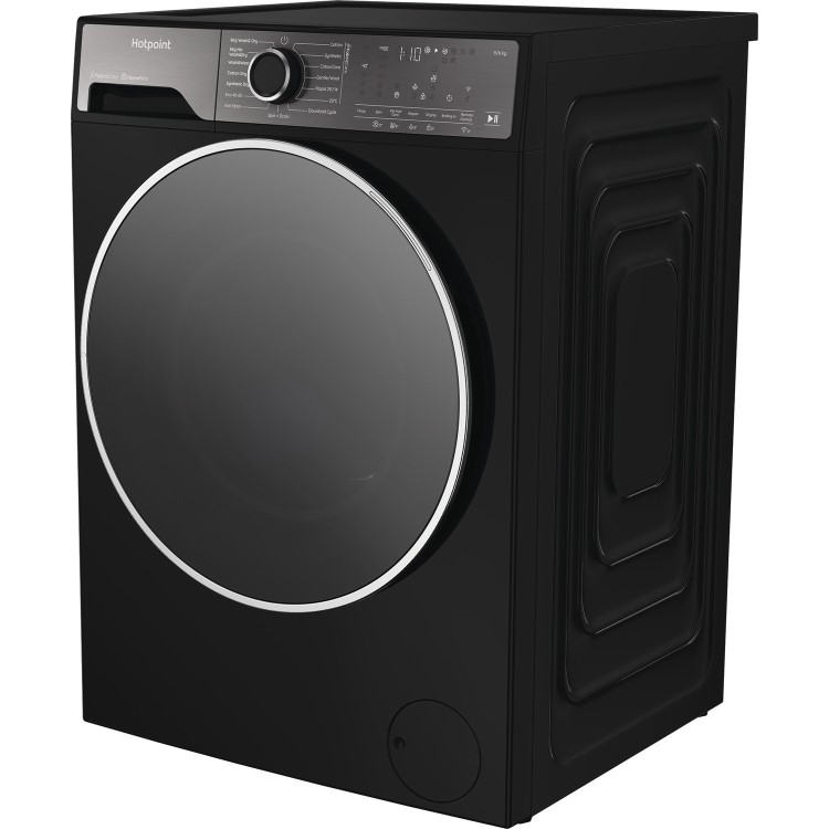 GRADE A1 - Hotpoint FabricCare 9kg Wash 6kg Dry 1400rpm Washer Dryer - Black