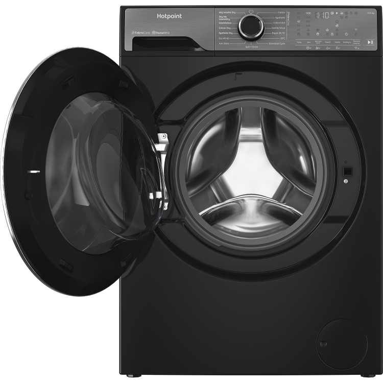GRADE A1 - Hotpoint FabricCare 9kg Wash 6kg Dry 1400rpm Washer Dryer - Black