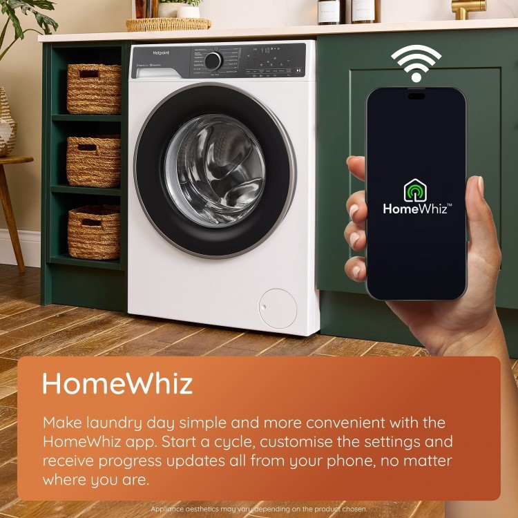 Hotpoint FabricCare 9kg Wash 6kg Dry 1400rpm Washer Dryer - White