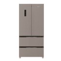 HPG26513XBR4UK Hotpoint 510 Litre French Style American Fridge Freezer - Dark Inox