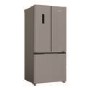 Hotpoint 510 Litre French Style American Fridge Freezer - Dark Inox