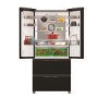 Hotpoint 510 Litre French Style American Fridge Freezer - Inox