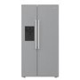 Refurbished Hotpoint 578 Litre Side-By-Side American Fridge Freezer - Stainless Steel