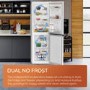 Hotpoint 571 Litre Side By Side American Fridge Freezer - Inox