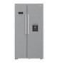 Refurbished Hotpoint HPG2 6583W XP4UK Dual No Frost American Fridge Freezer with FreshShield - Stainless Steel