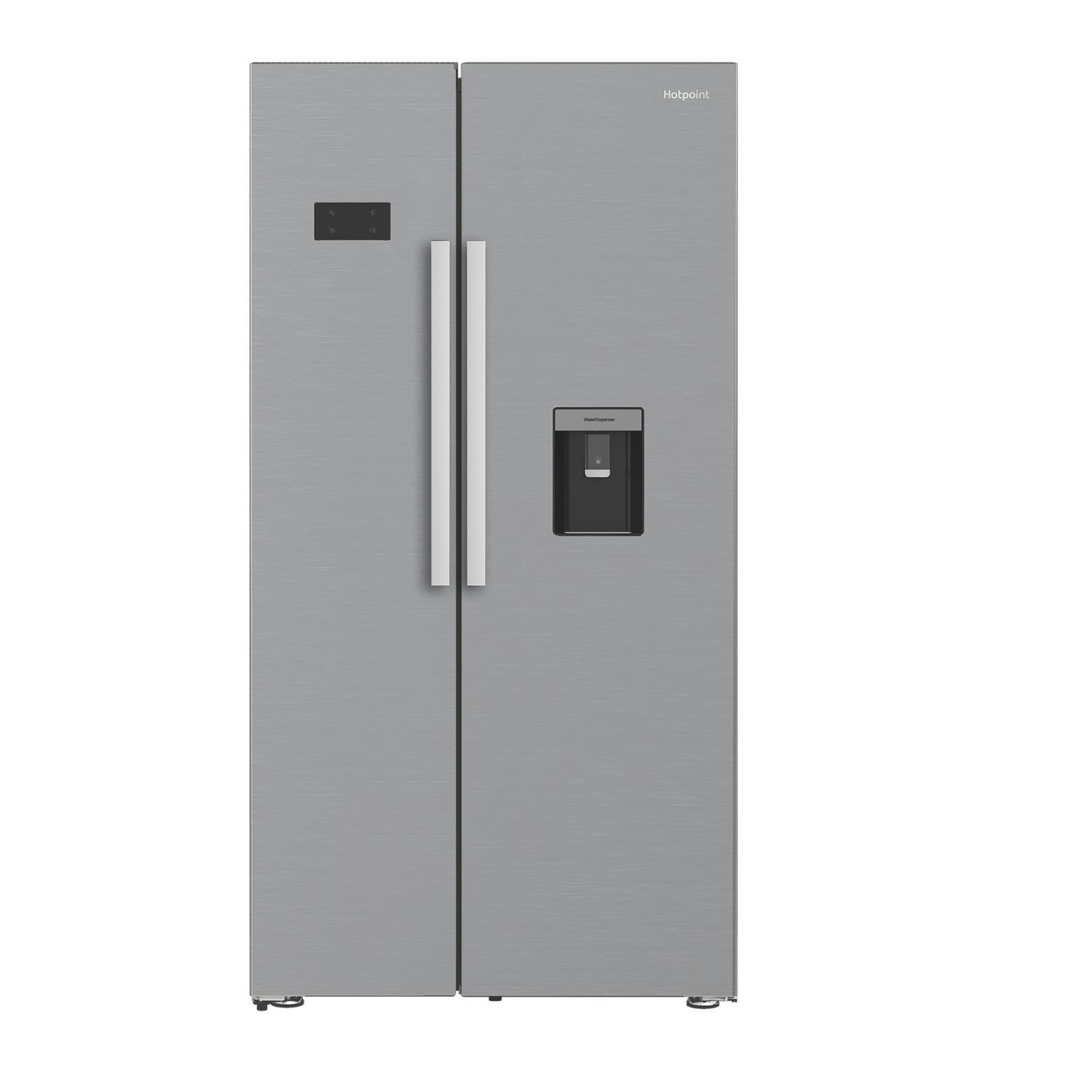 Hotpoint 588 Litre Side-By-Side American Fridge Freezer - Stainless Steel