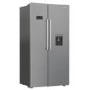 Hotpoint 588 Litre Side-By-Side American Fridge Freezer - Stainless Steel