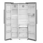 Refurbished Hotpoint HPG2 6583W XP4UK Dual No Frost American Fridge Freezer with FreshShield - Stainless Steel